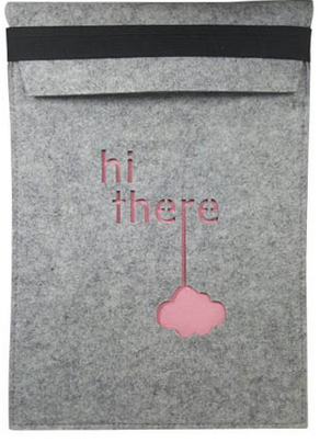 Grey felt folder as ecofriendly corporate gifts
