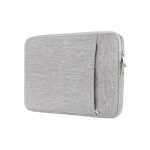light grey color waterproof nylon laptop sleeve