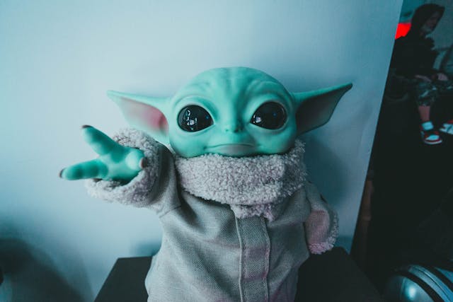 baby yoda character plush toys