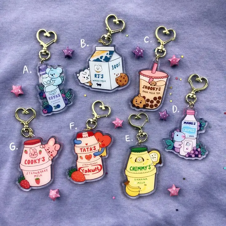 seven acrylic keychain for where to make custom keychain in singapore