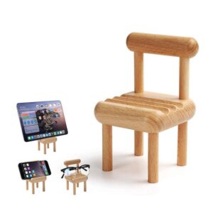 Mini Wooden Chair Mobile Holder PAMS14
