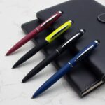four Metal Ballpoint Twist Pen with Stylus WPMP01