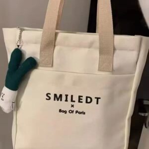 Customisable Front Pocket Canvas Bag BCCB08