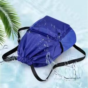 Water Resistant Sport Backpack with Front and 2 Side Pocket for Swimming, Gym and Workout Gear BCDS02