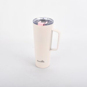 bone white color stainless steel coffee mug
