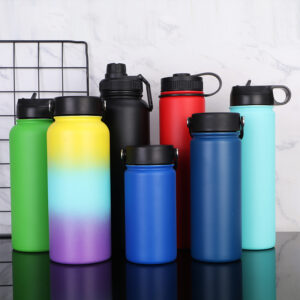 Multiple Sizes 304 Stainless Steel Bottle with PP Lid SSTB04