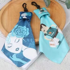 Custom Logo Printed Cellphone Cleaning Cloth SPSC02