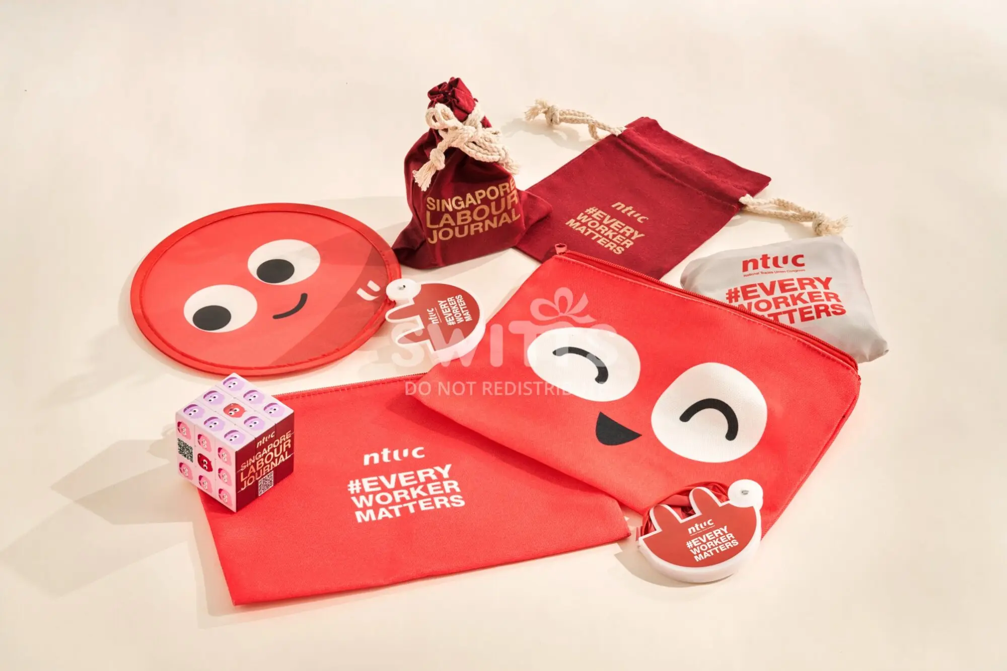 our client from NTUC ordered custom corporate gifts ssets