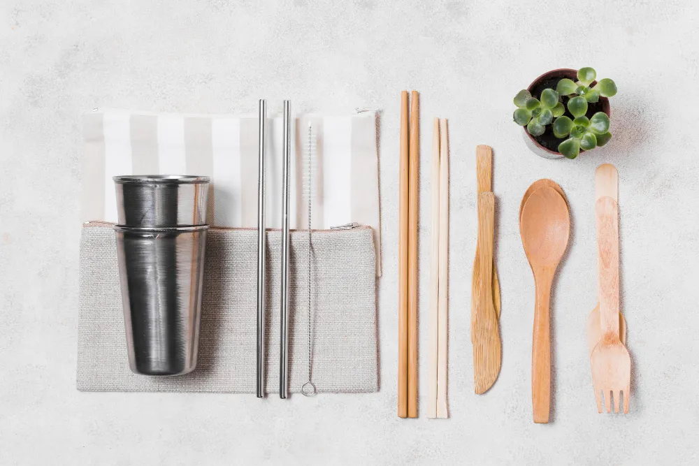 bamboo vs stainless steel reusables
