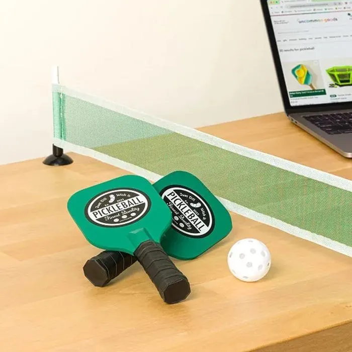 what are desktop pickleball sets