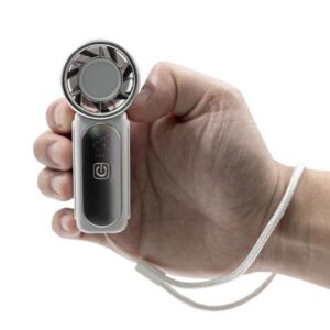 Mini Portable Fan USB Rechargeable Handheld Fan with 6-Speed Control EGPF19